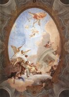 Allegorie-van-de-deugd Giambattista Tiepolo, 1740 - Scuola Grande dei Carmini