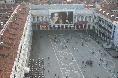 Piazza San Marco vanaf de Campanile