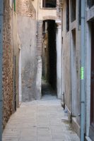 smalste straatje in Venetië: 54 cm breed